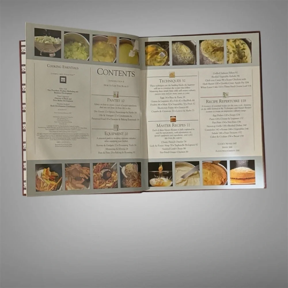 VINTAGE COOKING ESSENTIALS COOKBOOK